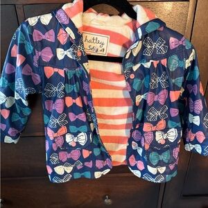 Hatley Kids Bow Print Jacket